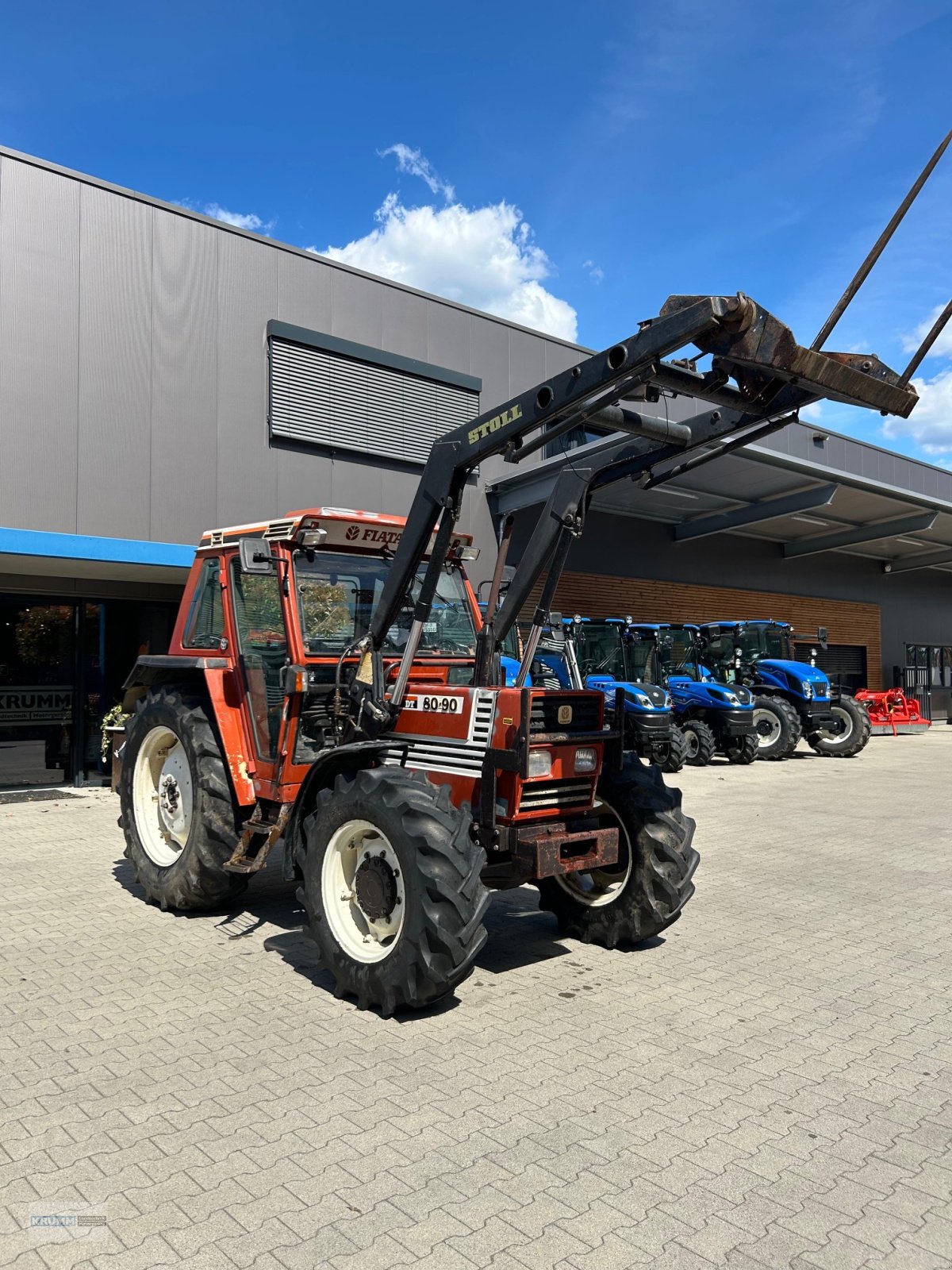Traktor des Typs Fiat 80-90 DT, Gebrauchtmaschine in Malterdingen (Bild 1)