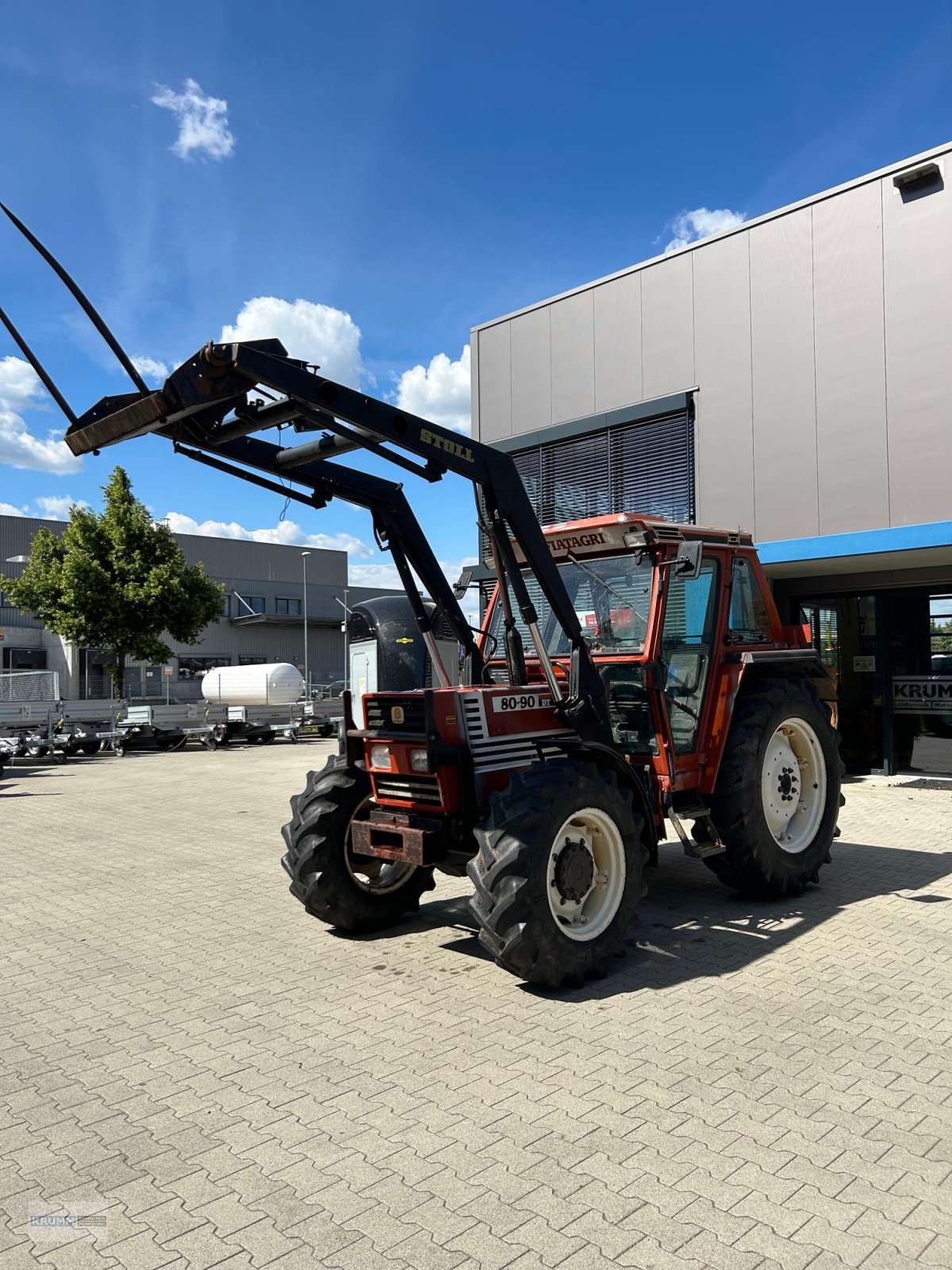 Traktor des Typs Fiat 80-90 DT, Gebrauchtmaschine in Malterdingen (Bild 7)