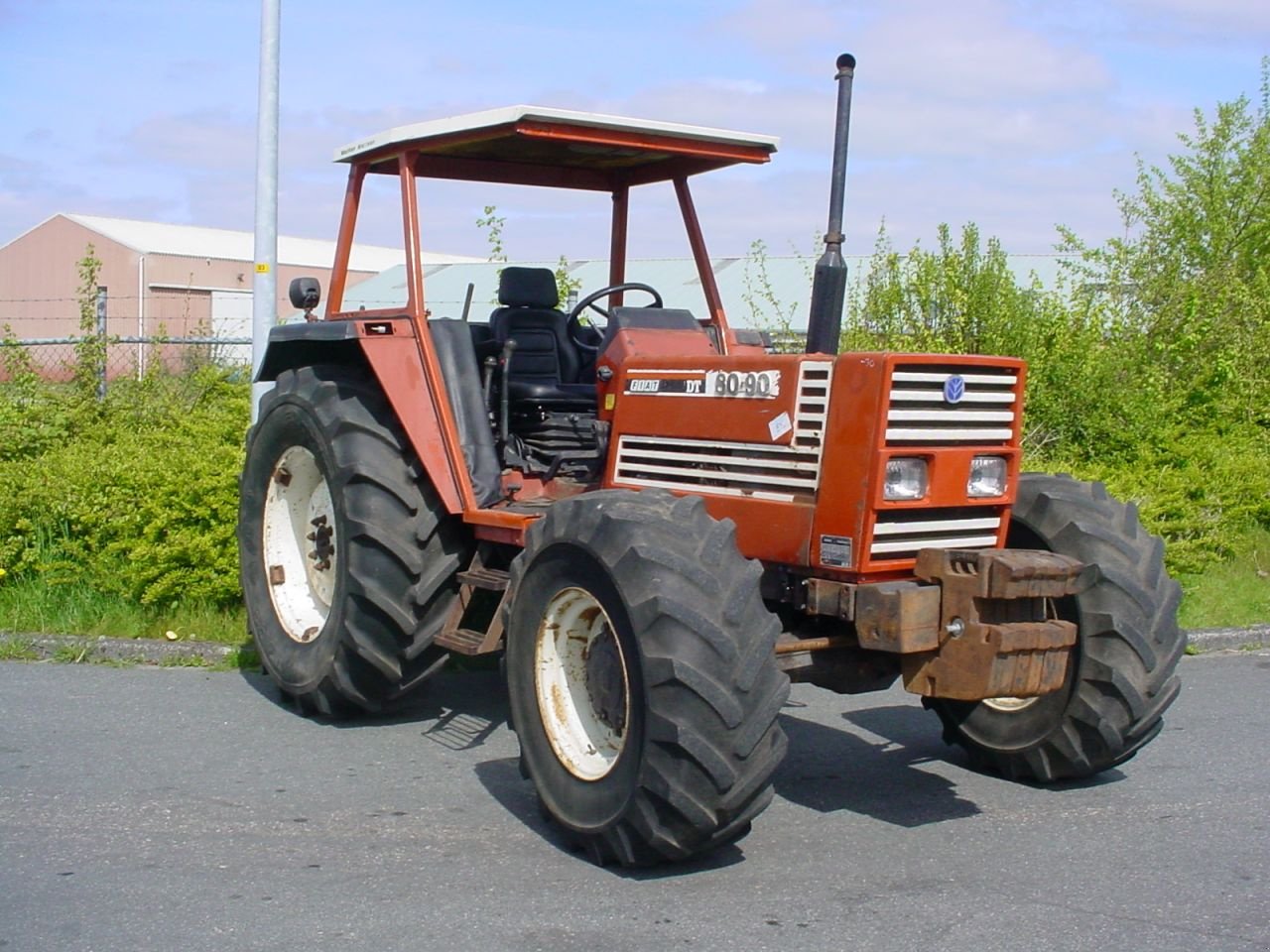 Traktor des Typs Fiat 80-90, Gebrauchtmaschine in Wieringerwerf (Bild 3)