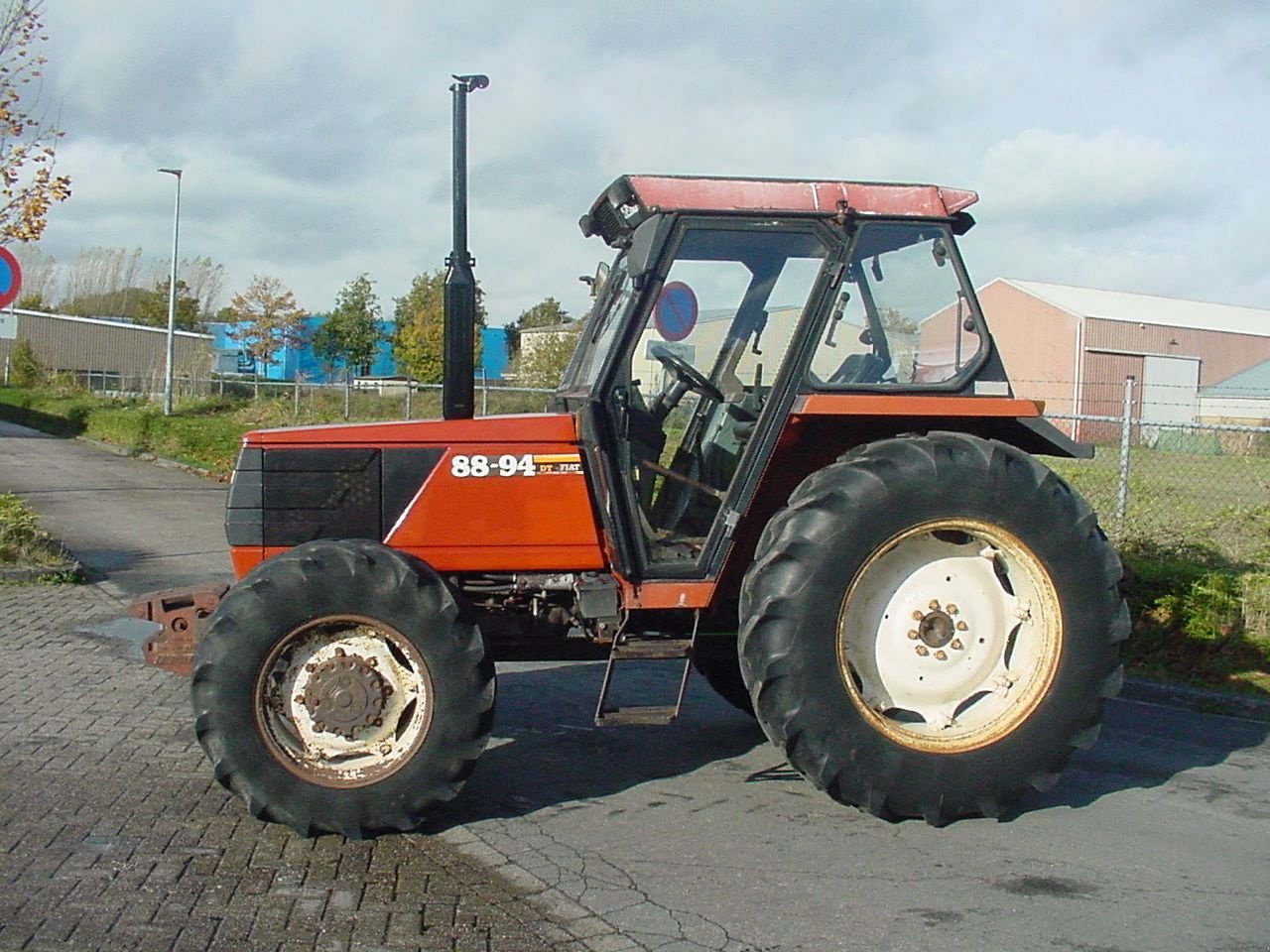 Traktor des Typs Fiat 88-94DT Turbo, Gebrauchtmaschine in Wieringerwerf (Bild 8)