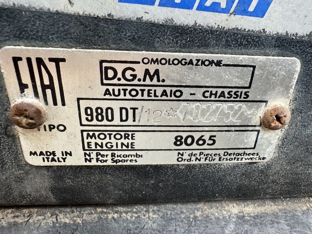 Traktor от тип Fiat 980 DT, Gebrauchtmaschine в Callantsoog (Снимка 11)