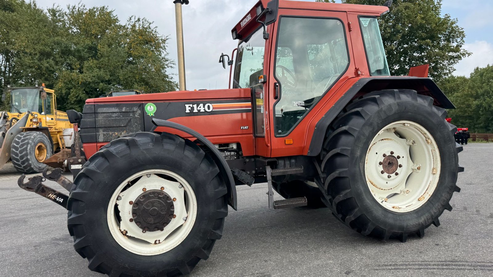 Traktor Türe ait Fiat F140 EKSTREM VELHOLDT OG ORIGINAL!, Gebrauchtmaschine içinde Nørager (resim 3)