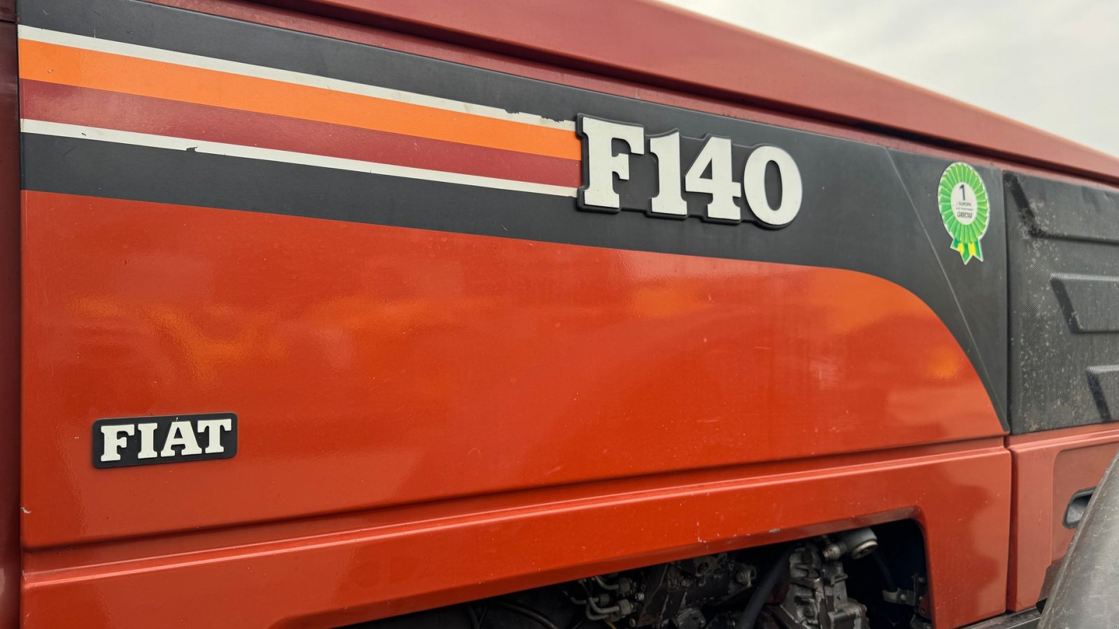 Traktor Türe ait Fiat F140 EKSTREM VELHOLDT OG ORIGINAL!, Gebrauchtmaschine içinde Nørager (resim 17)
