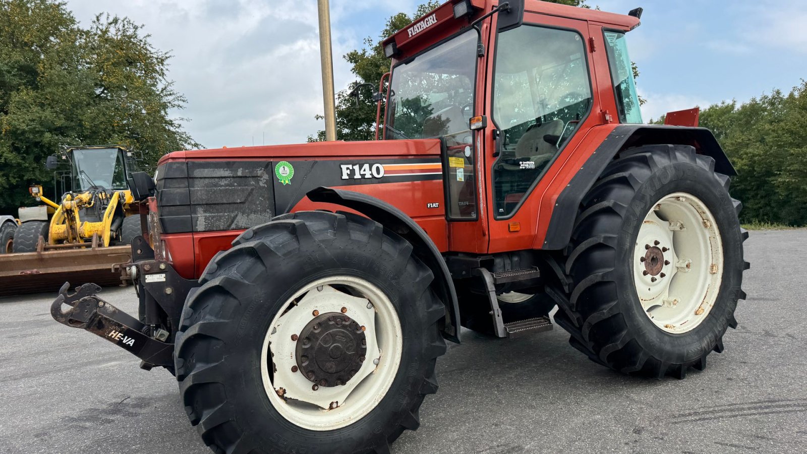 Traktor Türe ait Fiat F140 EKSTREM VELHOLDT OG ORIGINAL!, Gebrauchtmaschine içinde Nørager (resim 2)