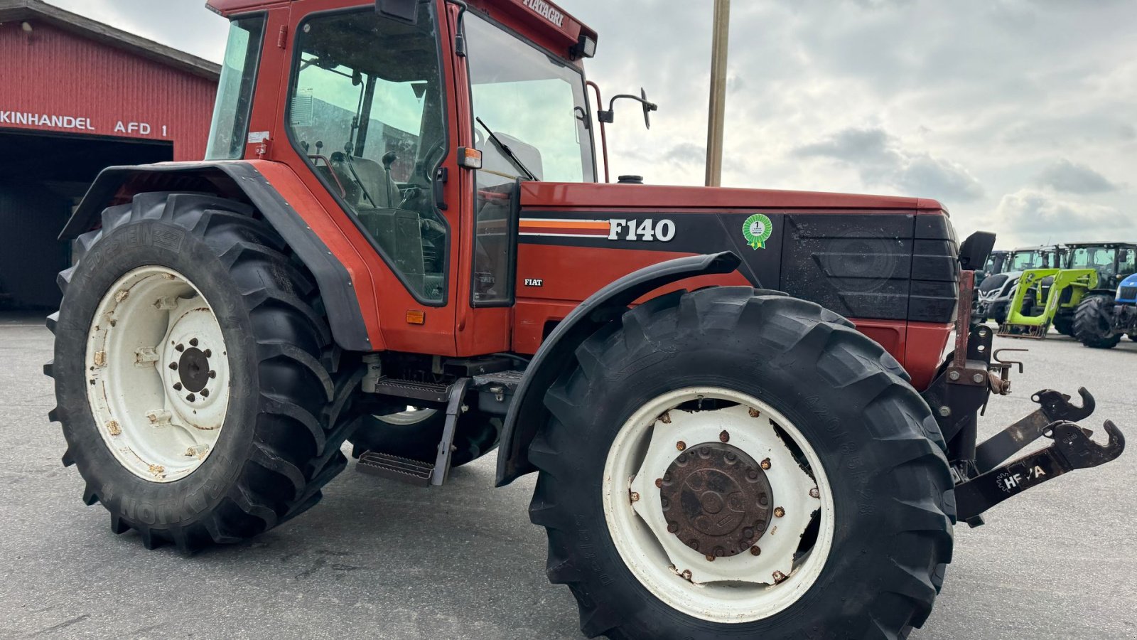 Traktor Türe ait Fiat F140 EKSTREM VELHOLDT OG ORIGINAL!, Gebrauchtmaschine içinde Nørager (resim 10)