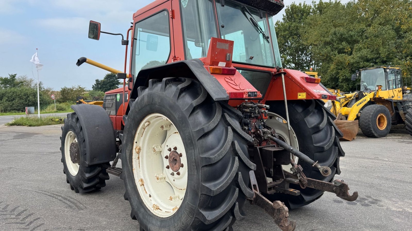 Traktor Türe ait Fiat F140 EKSTREM VELHOLDT OG ORIGINAL!, Gebrauchtmaschine içinde Nørager (resim 8)