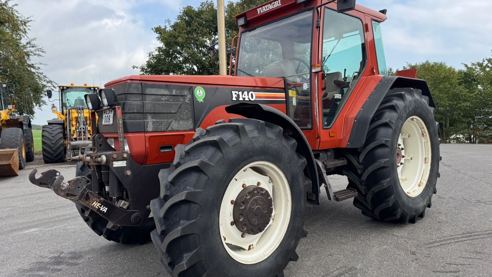 Traktor Türe ait Fiat F140 EKSTREM VELHOLDT OG ORIGINAL!, Gebrauchtmaschine içinde Nørager (resim 1)