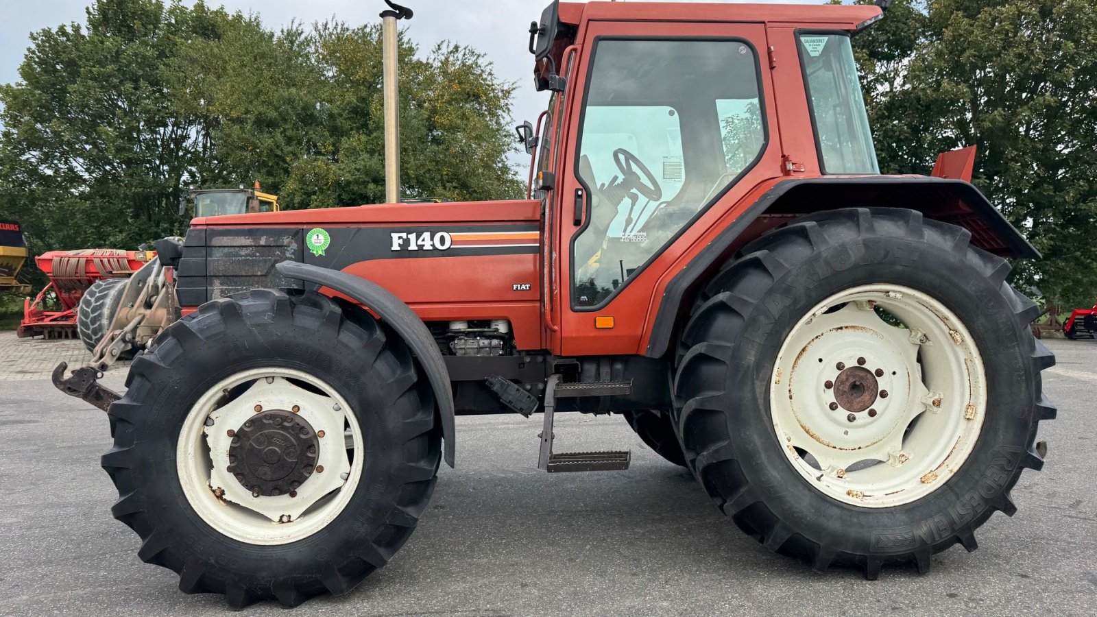 Traktor Türe ait Fiat F140 EKSTREM VELHOLDT OG ORIGINAL!, Gebrauchtmaschine içinde Nørager (resim 4)