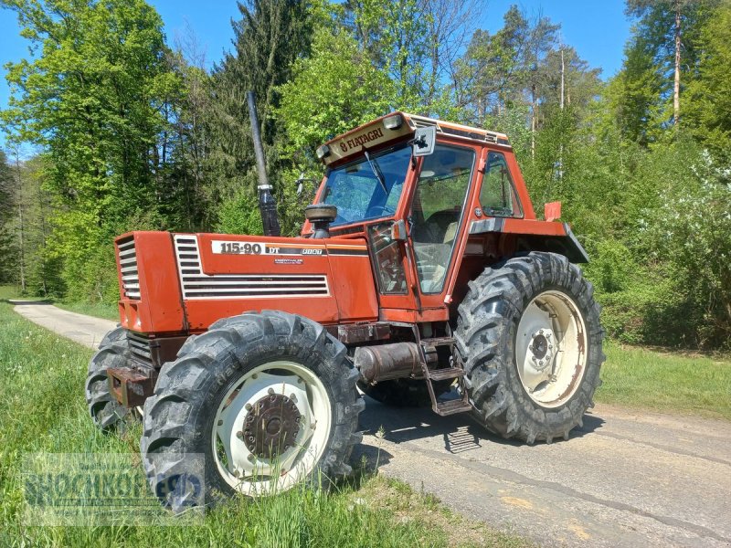 Traktor des Typs Fiatagri 115-90 DT H, Gebrauchtmaschine in Wies