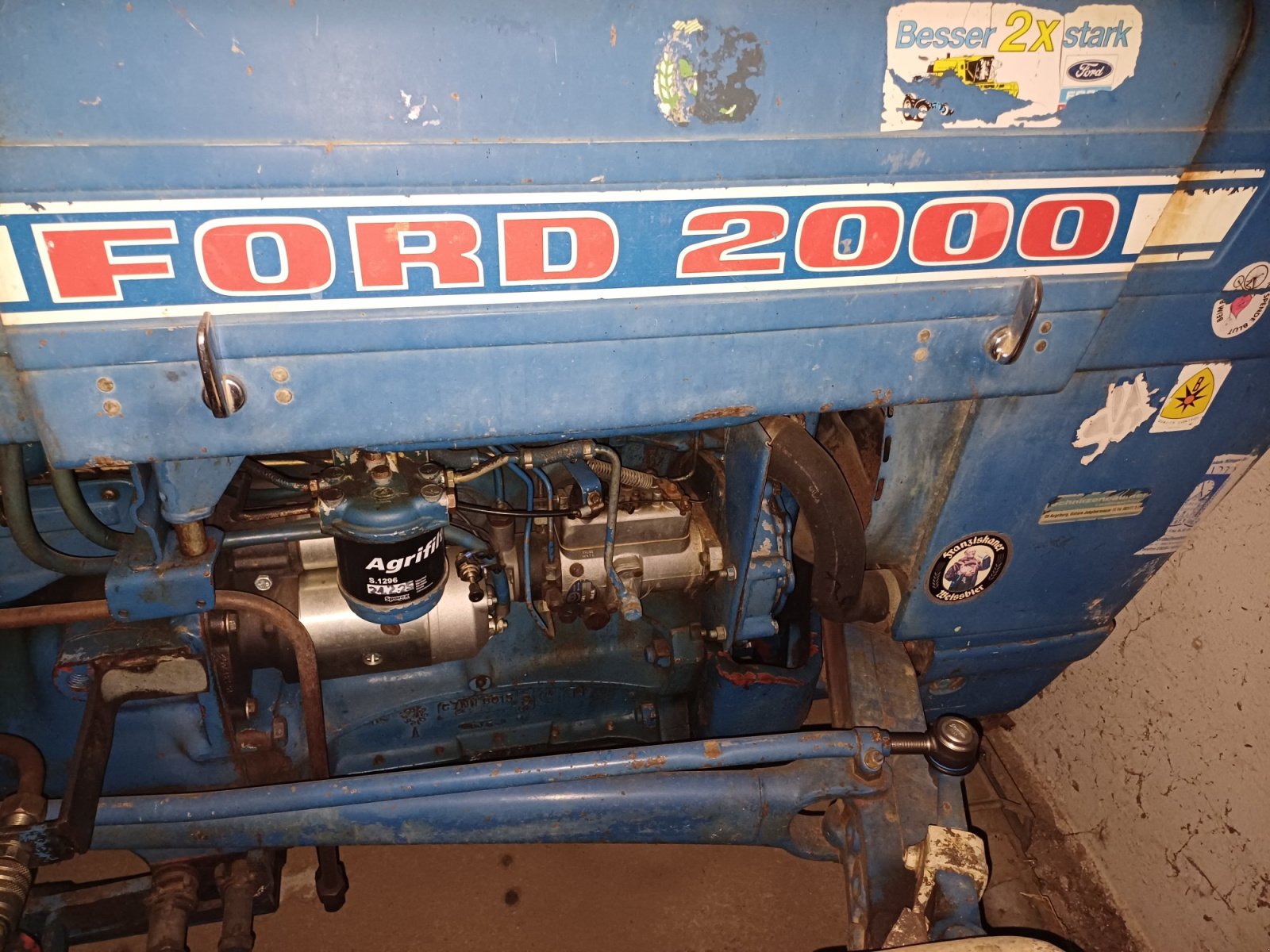 Traktor des Typs Ford 2000, Gebrauchtmaschine in Wallerstein (Bild 2)