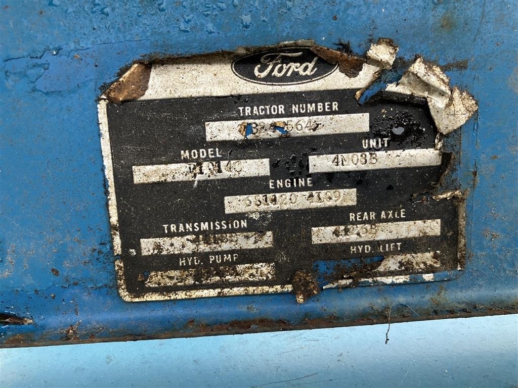 Traktor des Typs Ford 4000Y, Gebrauchtmaschine in Rødekro (Bild 7)