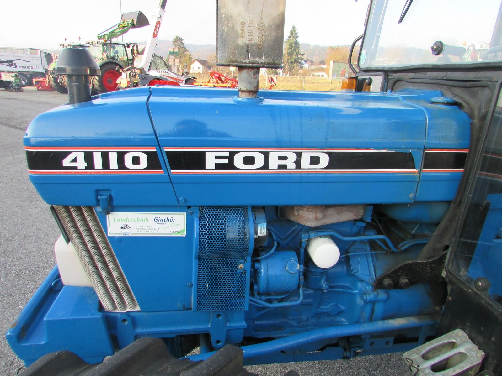 Traktor типа Ford 4110 A, Gebrauchtmaschine в Saxen (Фотография 11)