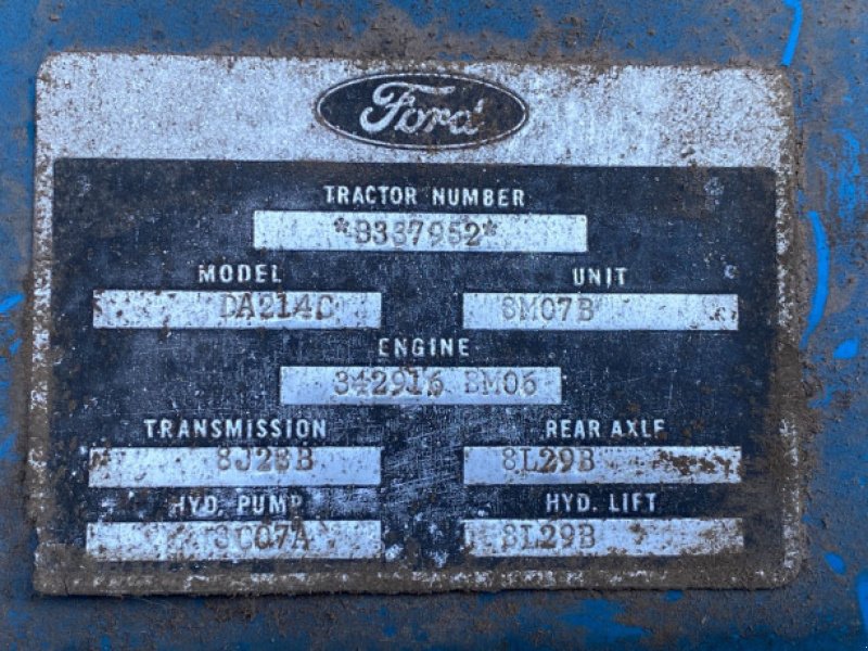 Traktor типа Ford 4600, Gebrauchtmaschine в Hemmet (Фотография 21)