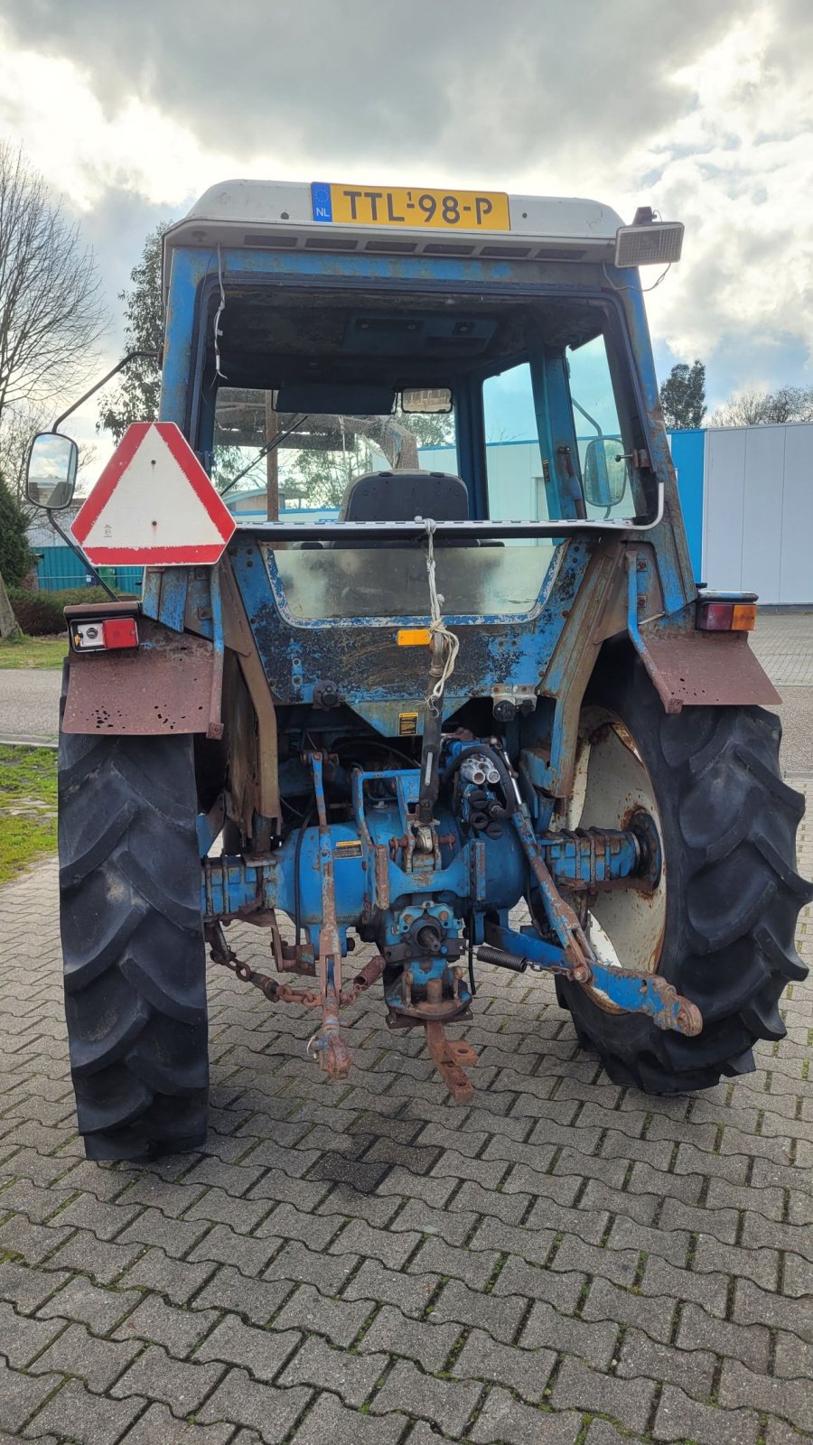 Traktor des Typs Ford 4610 met voorlader, Gebrauchtmaschine in Schoonebeek (Bild 5)