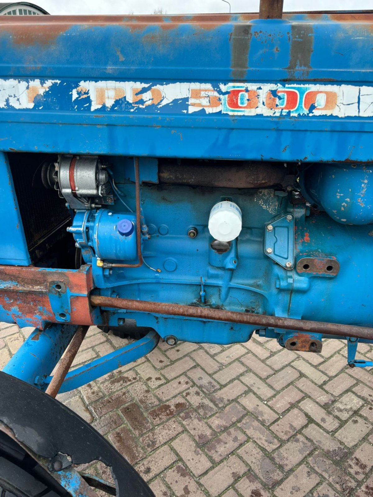 Traktor van het type Ford 5000, Gebrauchtmaschine in Klazienaveen (Foto 6)