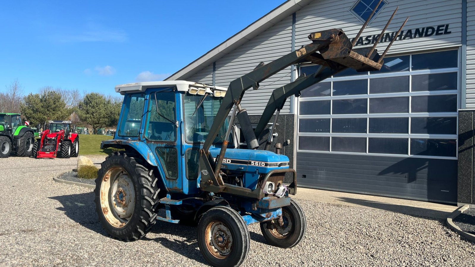 Traktor типа Ford 5610 Med frontlæsser, Gebrauchtmaschine в Lintrup (Фотография 16)