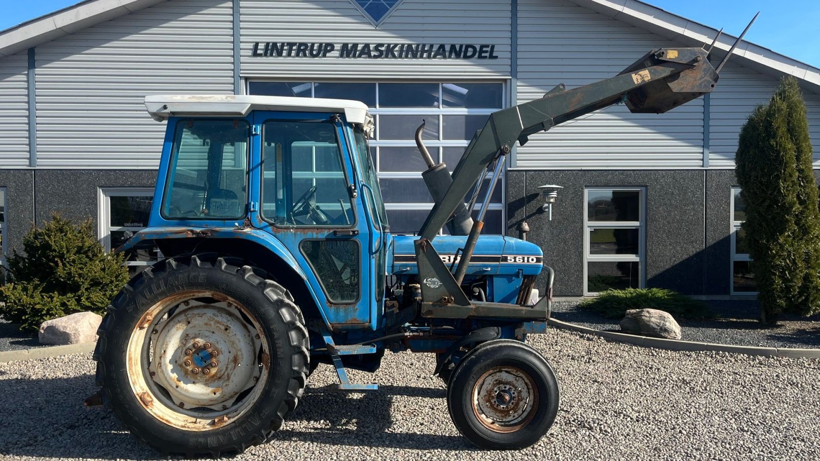 Traktor типа Ford 5610 Med frontlæsser, Gebrauchtmaschine в Lintrup (Фотография 7)