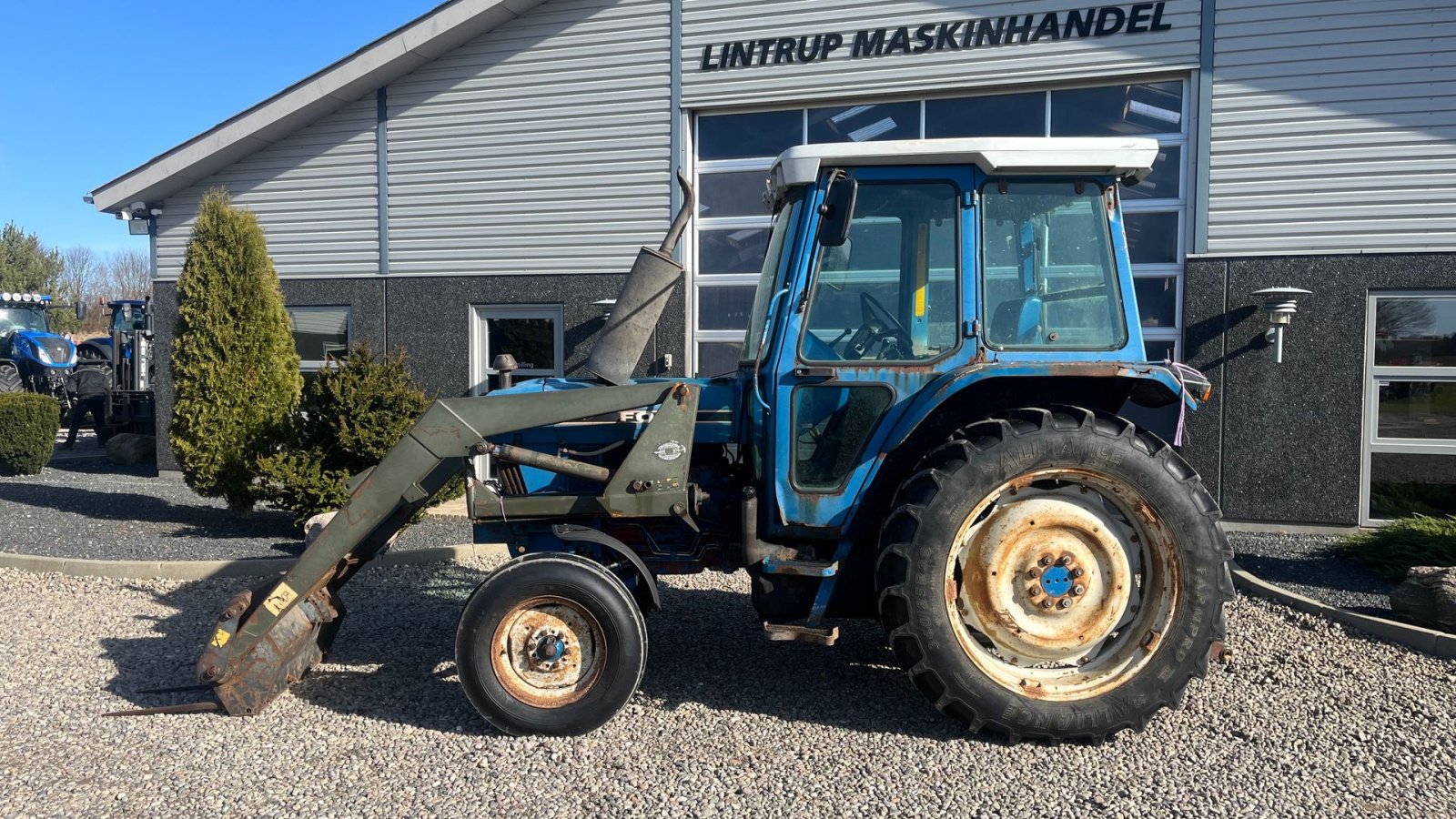 Traktor типа Ford 5610 Med frontlæsser, Gebrauchtmaschine в Lintrup (Фотография 9)