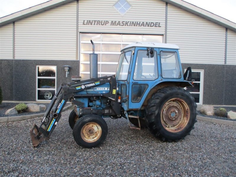 Traktor a típus Ford 6600 med frontlæsser, Gebrauchtmaschine ekkor: Lintrup (Kép 1)