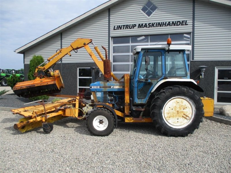 Traktor типа Ford 6610 Fll Med armklipper og frontkost, Gebrauchtmaschine в Lintrup