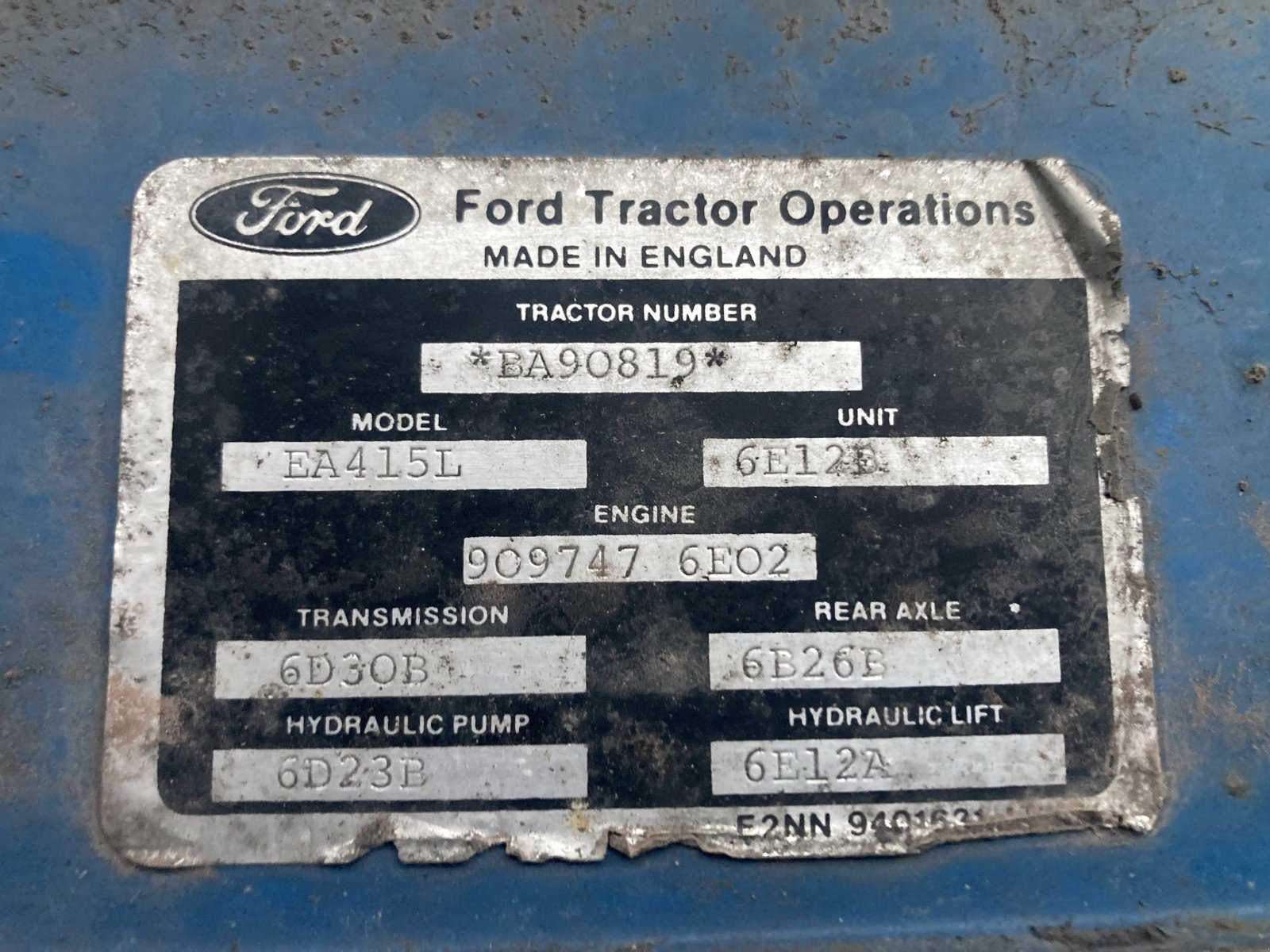 Traktor vrste Ford 6610 FORCE II 2WD, Gebrauchtmaschine v Thisted (Slika 6)