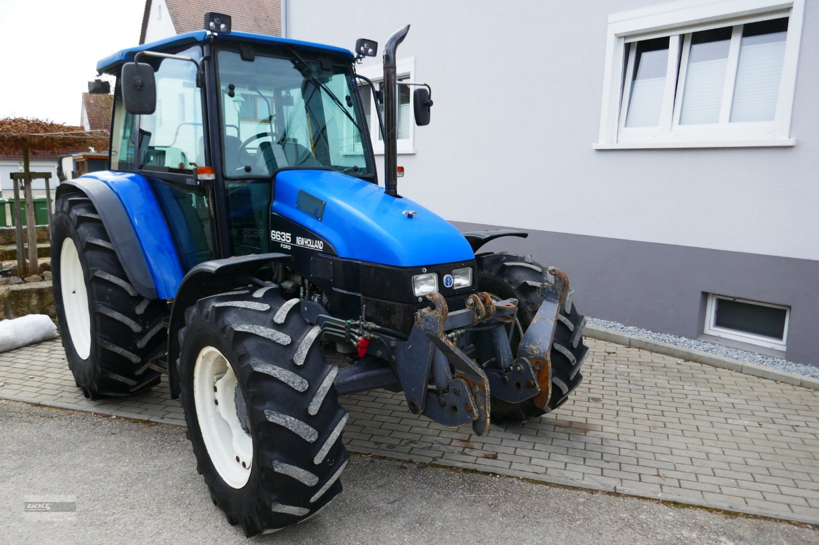 Traktor типа Ford 6635 Allrad. Mit Klima, Druckluft und Fronthydraulik. Echt guter Zustand!, Gebrauchtmaschine в Langenzenn (Фотография 2)