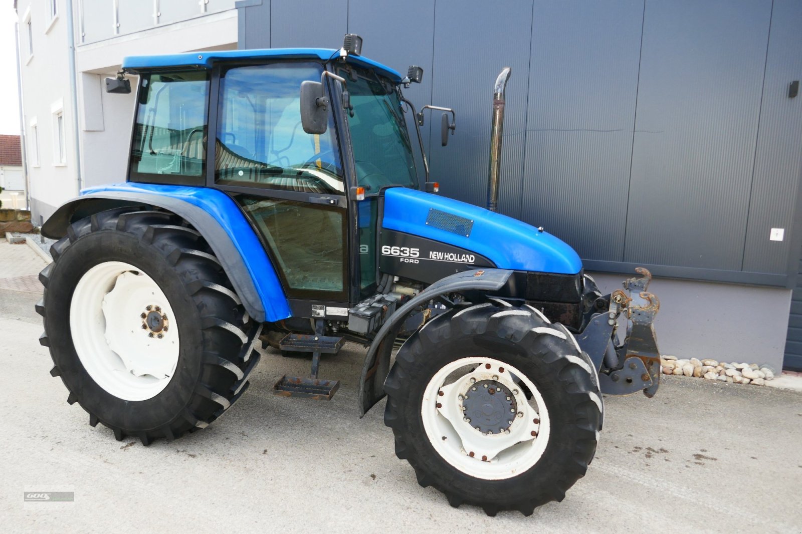 Traktor типа Ford 6635 Allrad. Mit Klima, Druckluft und Fronthydraulik. Echt guter Zustand!, Gebrauchtmaschine в Langenzenn (Фотография 3)