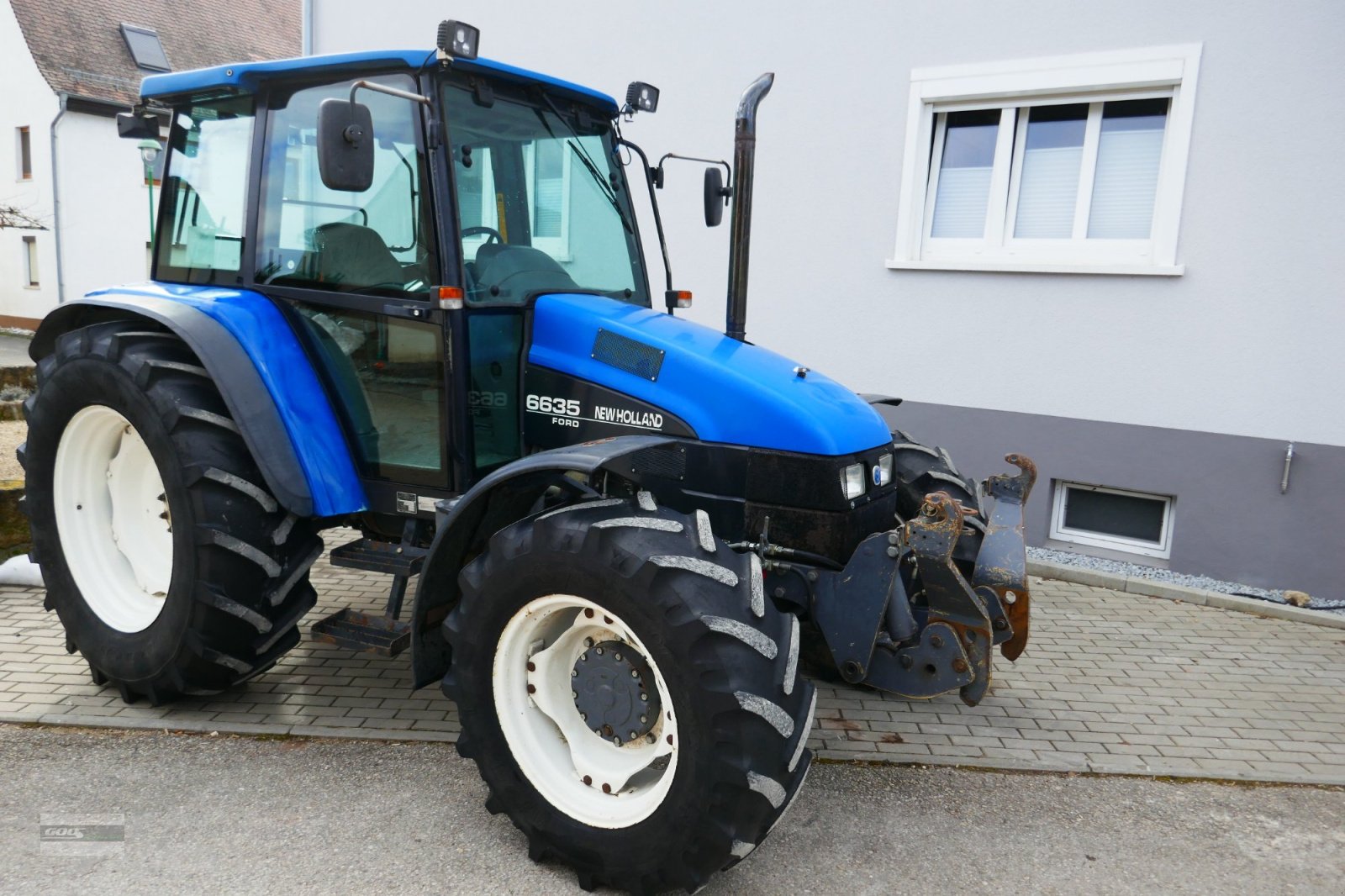 Traktor типа Ford 6635 Allrad. Mit Klima, Druckluft und Fronthydraulik. Echt guter Zustand!, Gebrauchtmaschine в Langenzenn (Фотография 4)