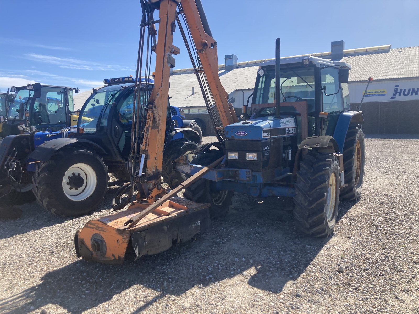 Traktor des Typs Ford 6640 SLE, Gebrauchtmaschine in Thisted (Bild 4)
