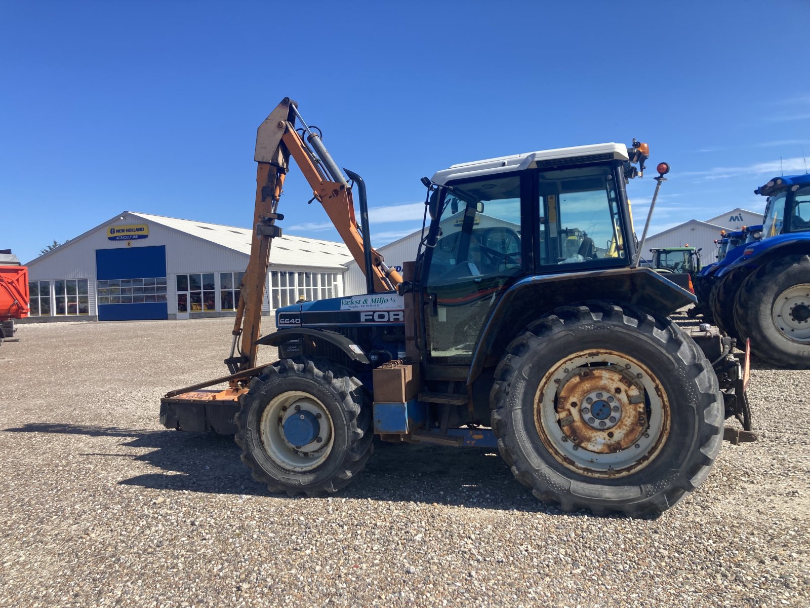 Traktor des Typs Ford 6640 SLE, Gebrauchtmaschine in Thisted (Bild 2)