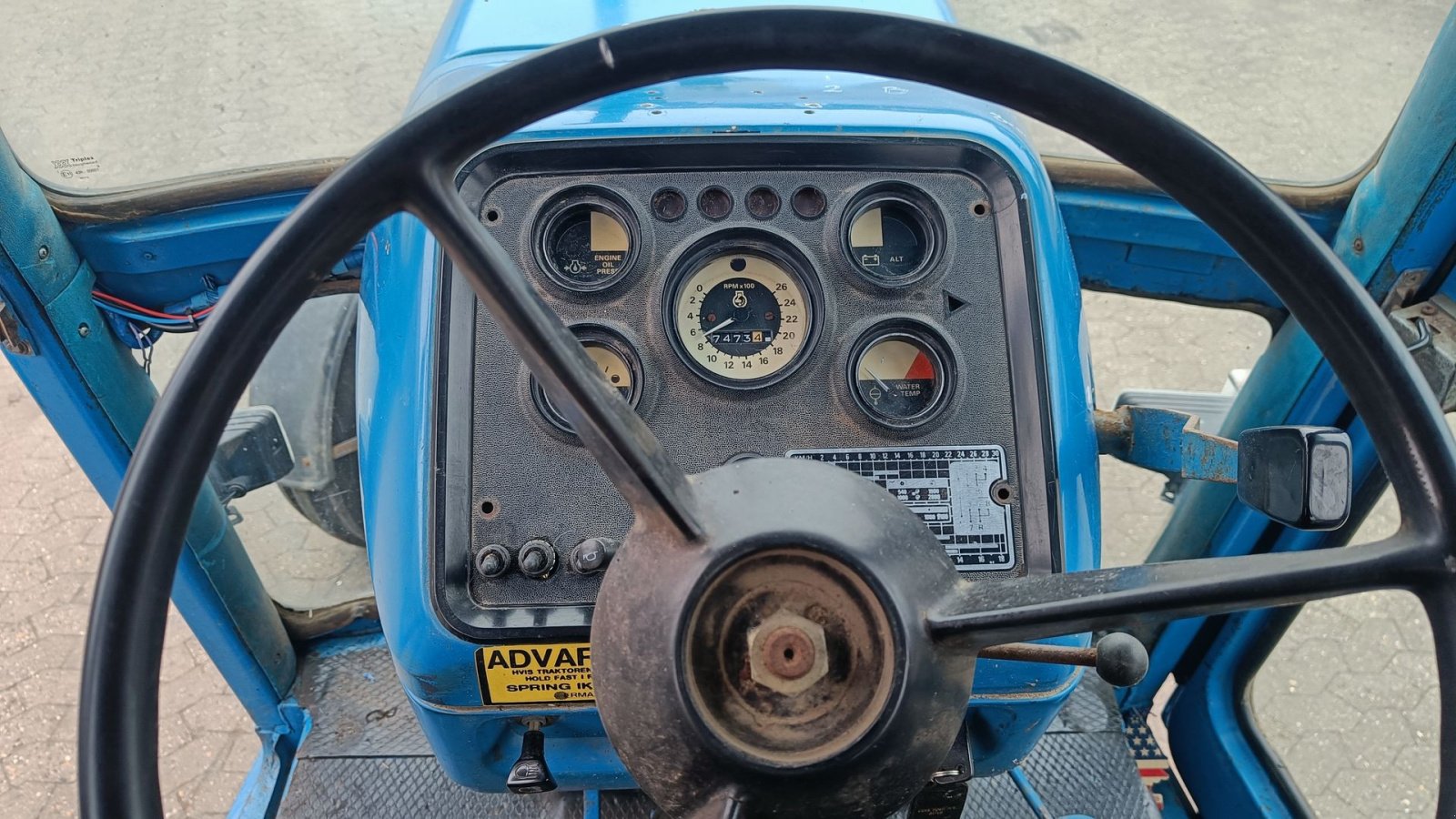 Traktor типа Ford 6700 med en turbo motor, Gebrauchtmaschine в Egtved (Фотография 13)