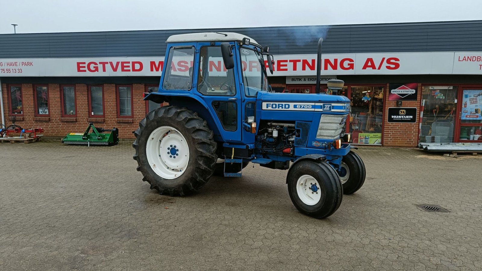 Traktor типа Ford 6700 med en turbo motor, Gebrauchtmaschine в Egtved (Фотография 8)