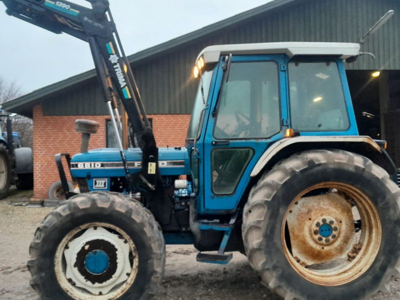 Traktor du type Ford 6810 F3 Turbo med Trima frontlæsser Force 3, Gebrauchtmaschine en Skive (Photo 1)