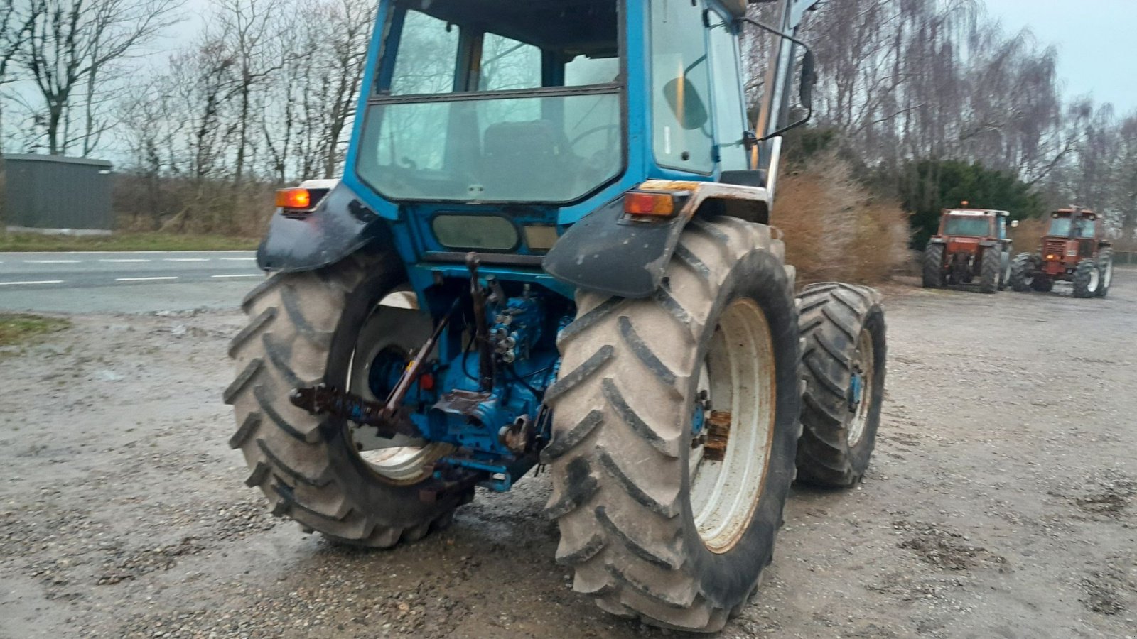 Traktor del tipo Ford 6810 F3 Turbo med Trima frontlæsser Force 3, Gebrauchtmaschine en Skive (Imagen 4)