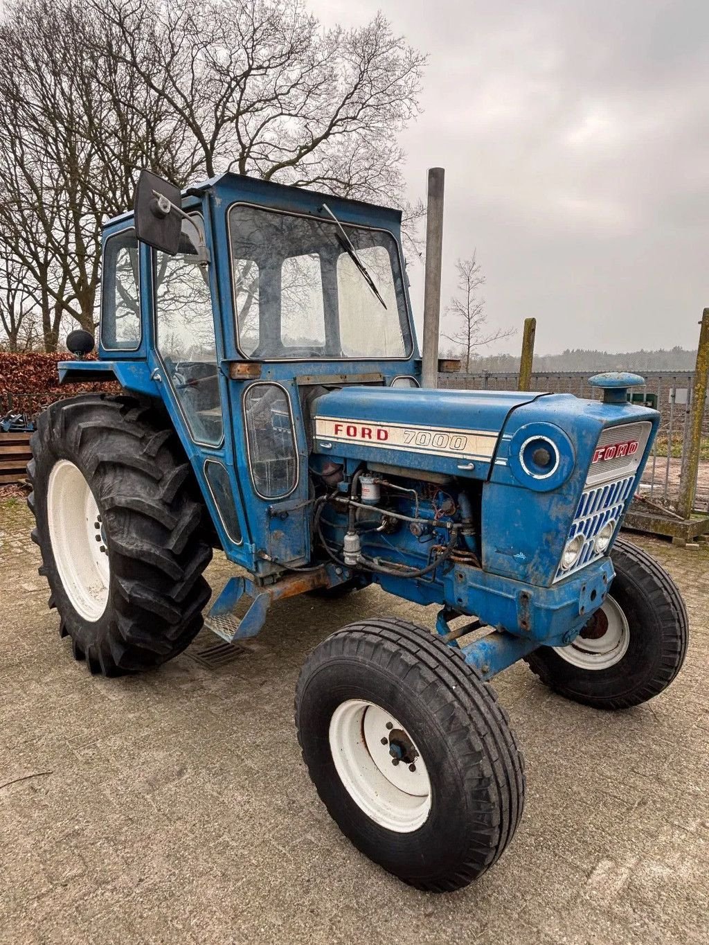 Traktor typu Ford 7000, Gebrauchtmaschine w Willemsoord (Zdjęcie 2)