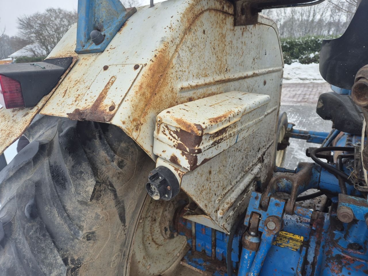 Traktor van het type Ford 7600 Dualpower, Gebrauchtmaschine in Weiteveen (Foto 5)