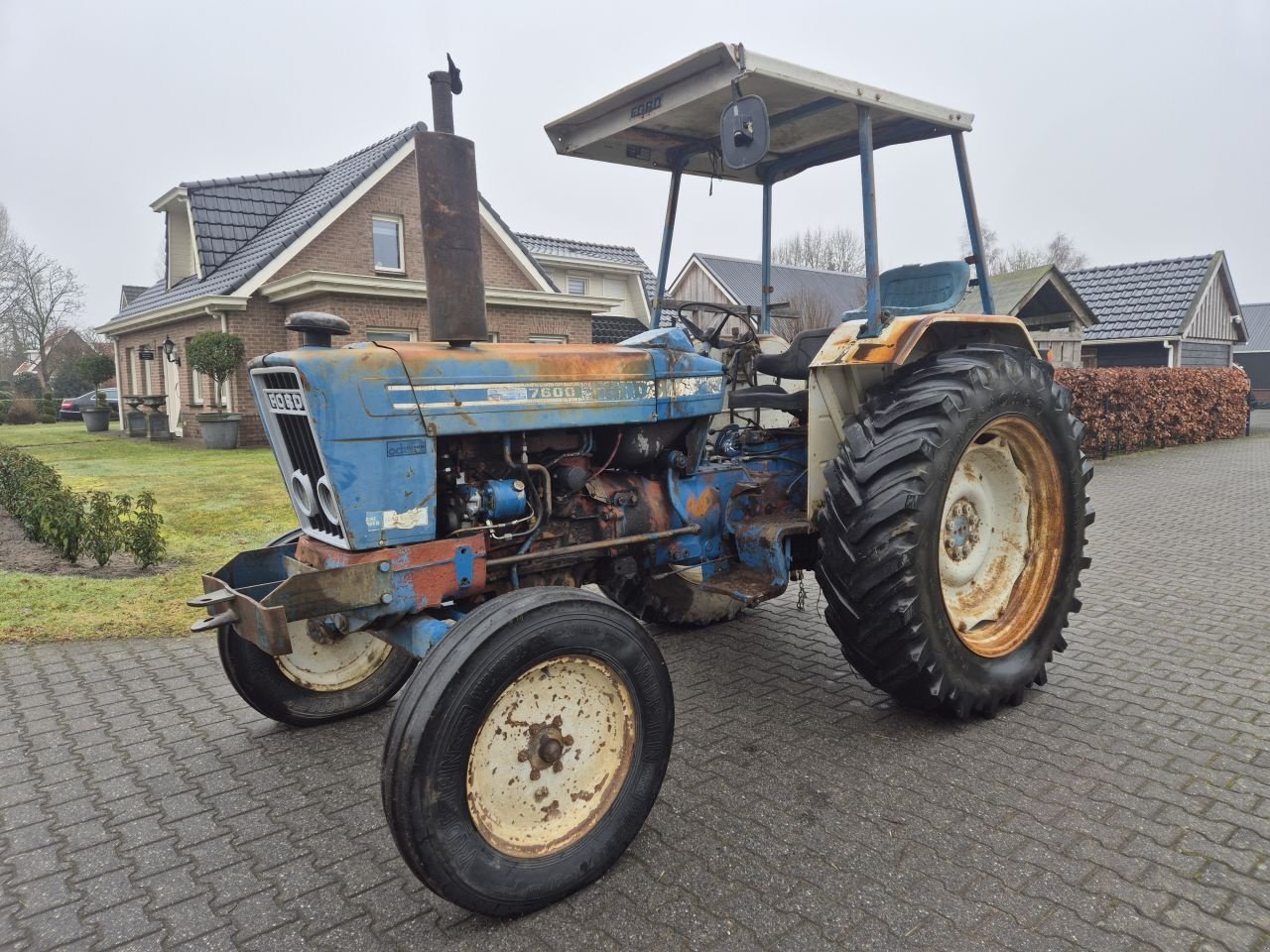 Traktor du type Ford 7600, Gebrauchtmaschine en Weiteveen (Photo 2)