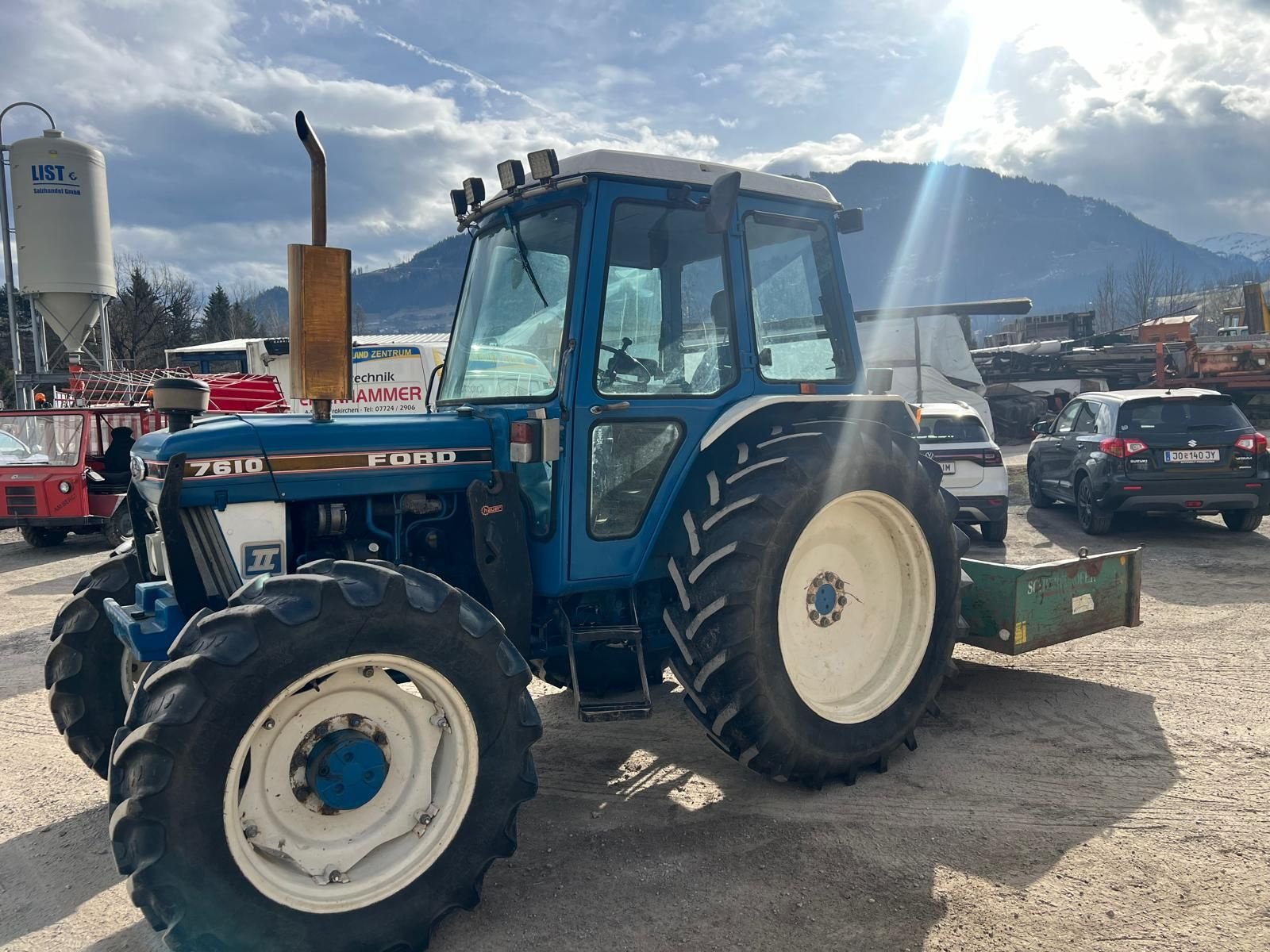 Traktor des Typs Ford 7610 Allrad, Gebrauchtmaschine in Burgkirchen (Bild 6)