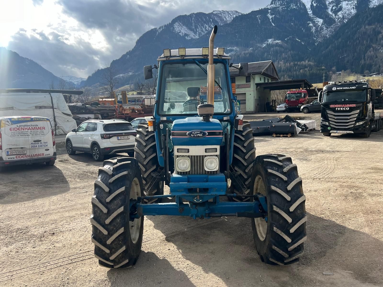 Traktor des Typs Ford 7610 Allrad, Gebrauchtmaschine in Burgkirchen (Bild 3)