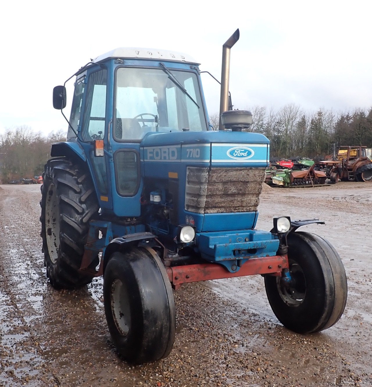 Traktor des Typs Ford 7710, Gebrauchtmaschine in Viborg (Bild 4)