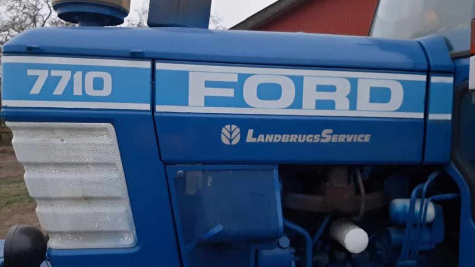 Traktor del tipo Ford 7710, Gebrauchtmaschine en Løkken (Imagen 2)