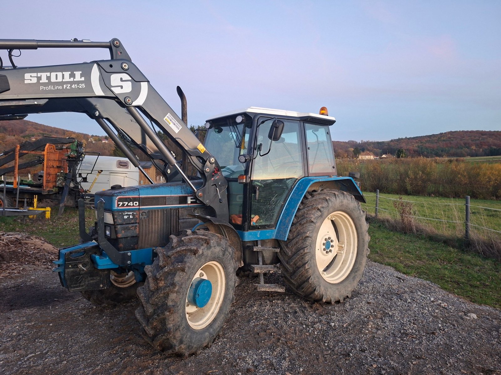 Traktor typu Ford 7740 SLE, Gebrauchtmaschine v Rappoltenkirchen (Obrázek 2)