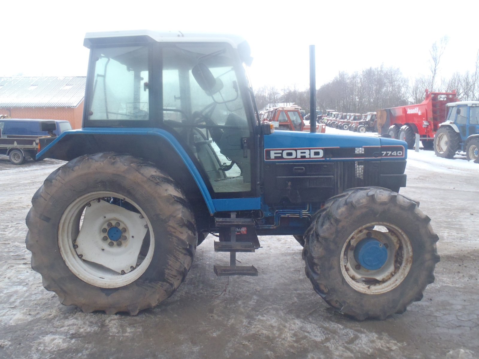 Traktor des Typs Ford 7740, Gebrauchtmaschine in Viborg (Bild 3)