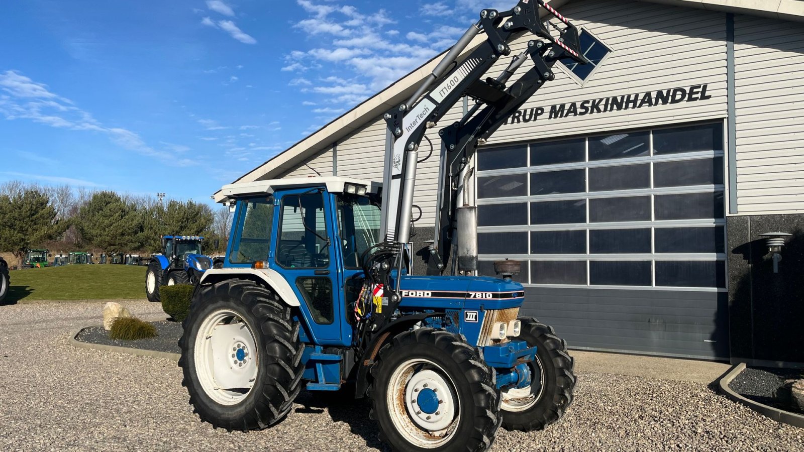 Traktor типа Ford 7810  Force 3 Med frontlæsser, Gebrauchtmaschine в Lintrup (Фотография 16)