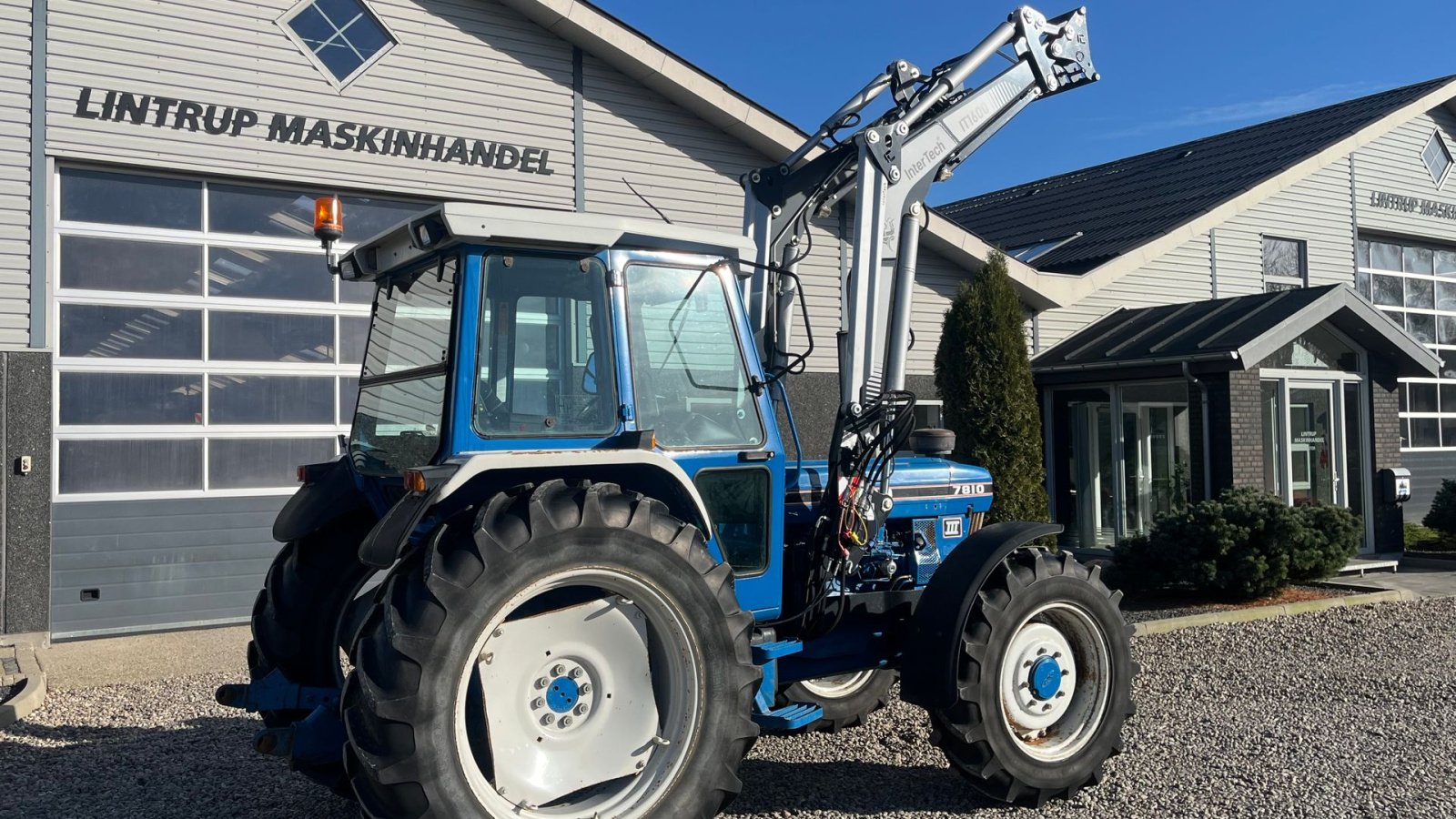Traktor типа Ford 7810  Force 3 Med frontlæsser, Gebrauchtmaschine в Lintrup (Фотография 13)