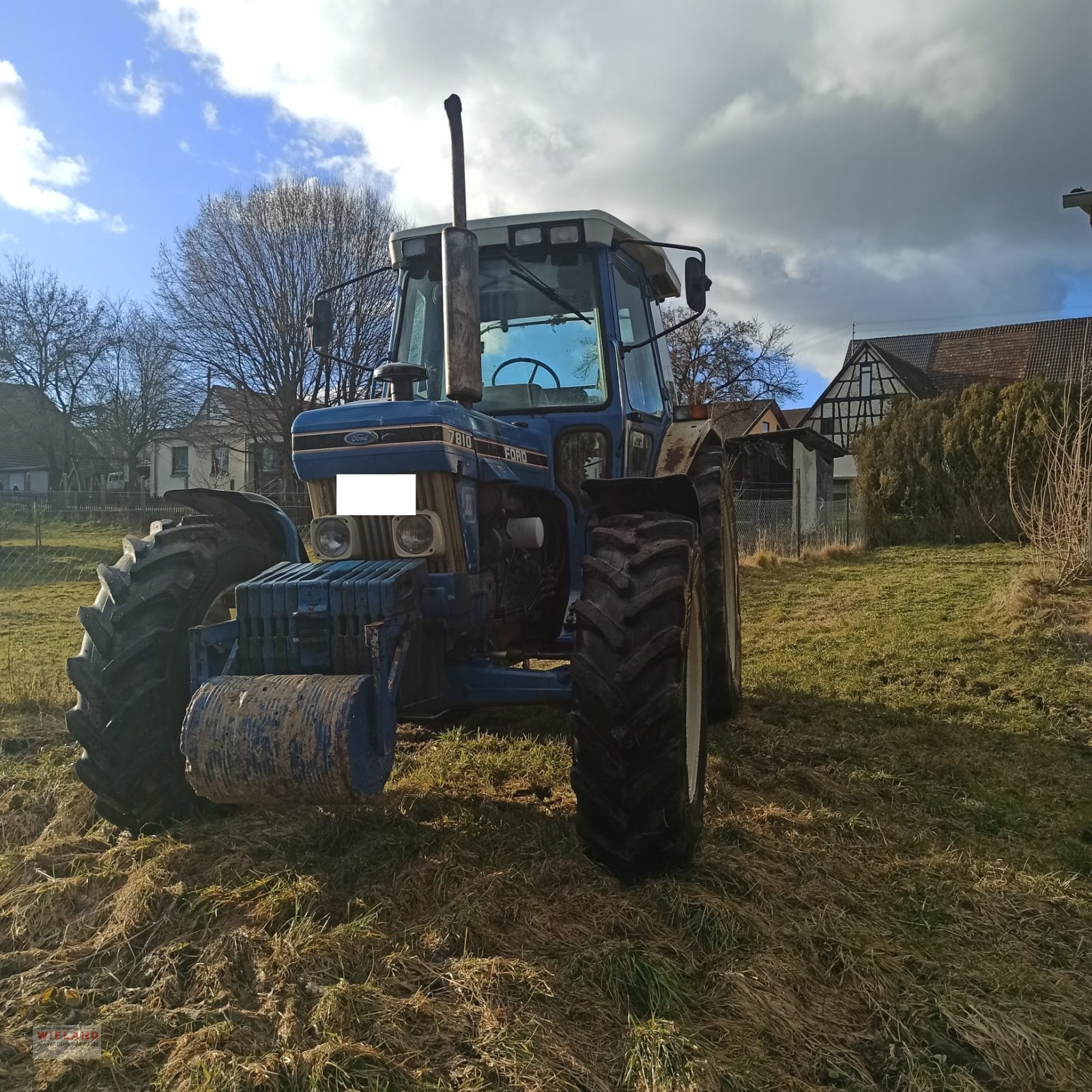Traktor des Typs Ford 7810, Gebrauchtmaschine in Lossburg-Wittendorf (Bild 2)