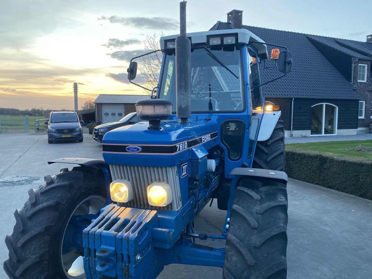 Traktor del tipo Ford 7810, Gebrauchtmaschine In De Mortel (Immagine 10)