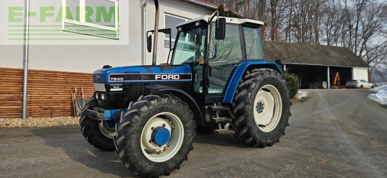 Traktor типа Ford 7840 a sl, Gebrauchtmaschine в ILZ (Фотография 1)
