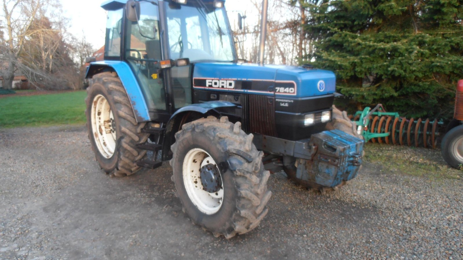 Traktor van het type Ford 7840 SLE traktor, Gebrauchtmaschine in Varde (Foto 2)
