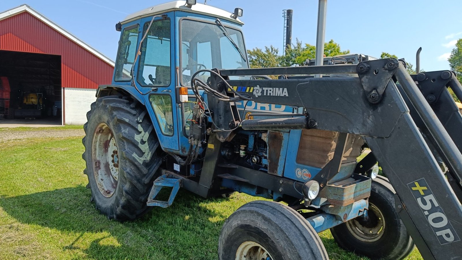 Traktor del tipo Ford 8210 med frontlæsser, Gebrauchtmaschine en Egtved (Imagen 2)